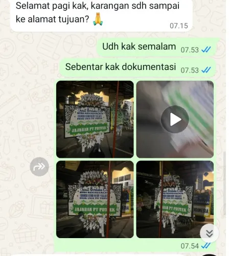 Pengiriman Papan Bunga Selamat Bandung Wetan